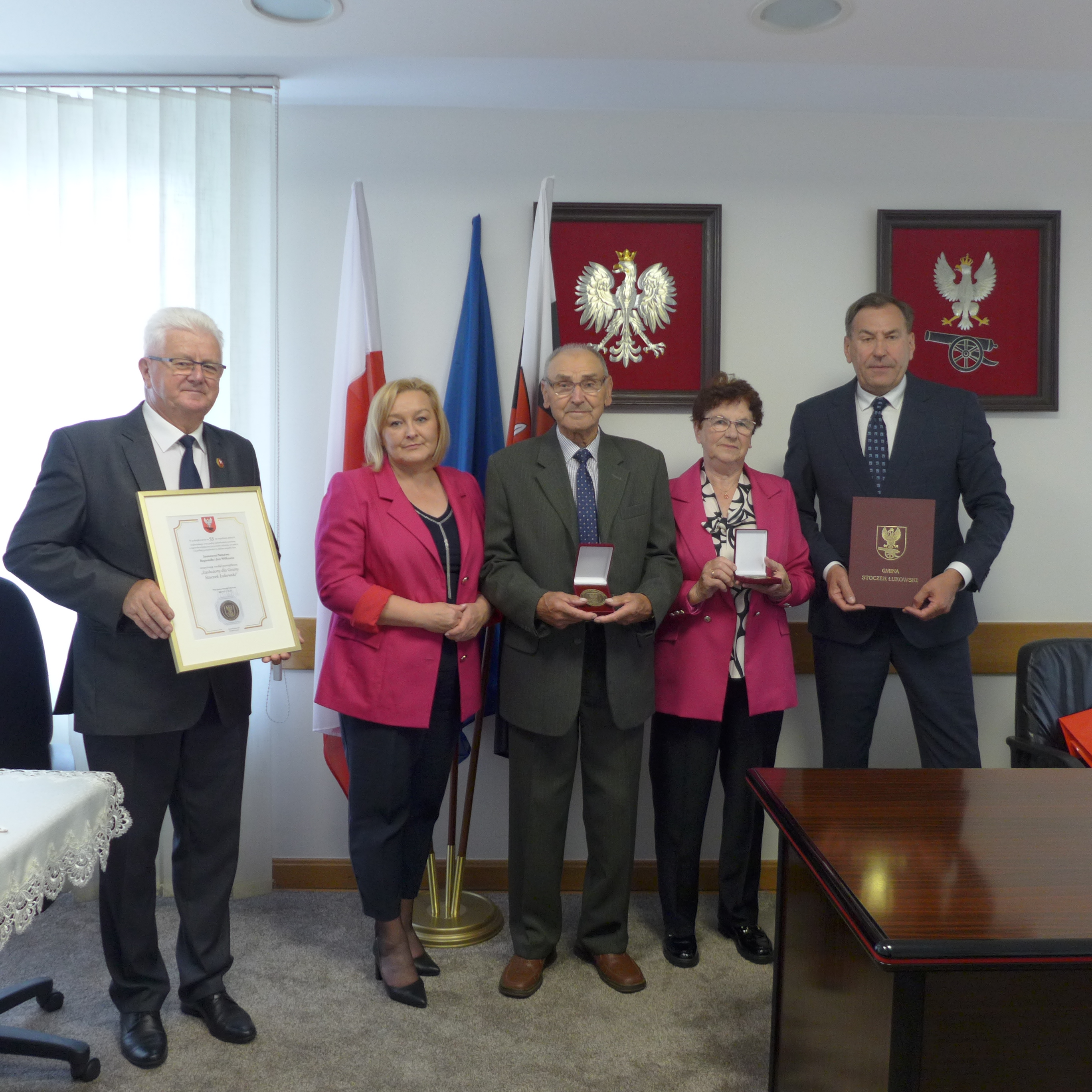 Państwo Bogumiła i Jan Wilkowie